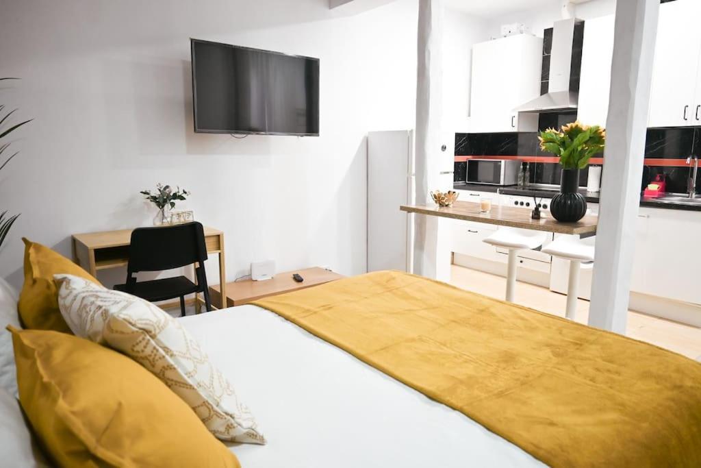 Apartamento Agradable Apartamento Temporal De 1 Dormitorio En Madrid Pez30 Exterior foto