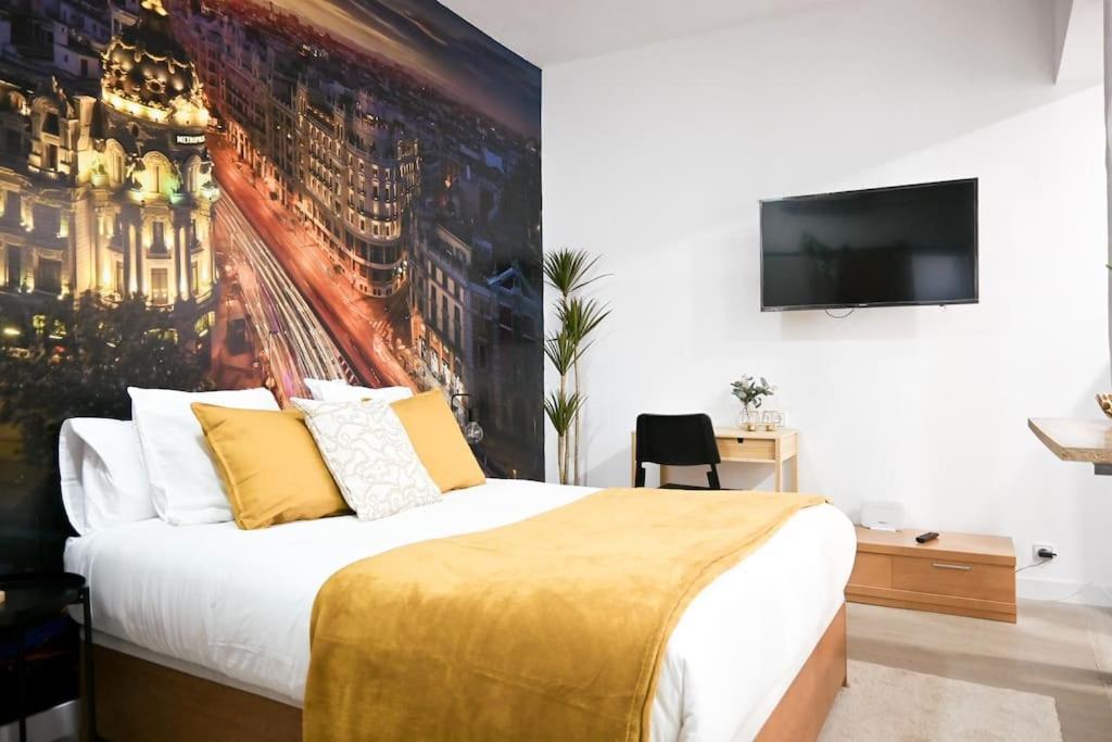 Apartamento Agradable Apartamento Temporal De 1 Dormitorio En Madrid Pez30 Exterior foto